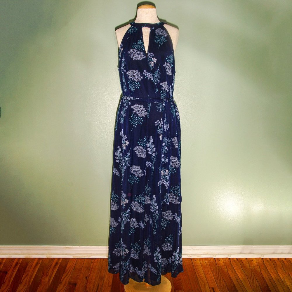 eva by Eva Franco Embroidered Jumpsuit